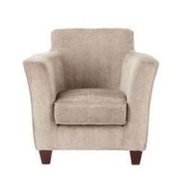 Kelly Fabric Chair - Mink